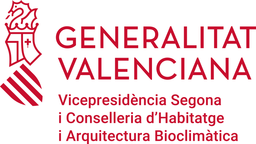 logo conselleria de vivienda y arquitectura bioclimática