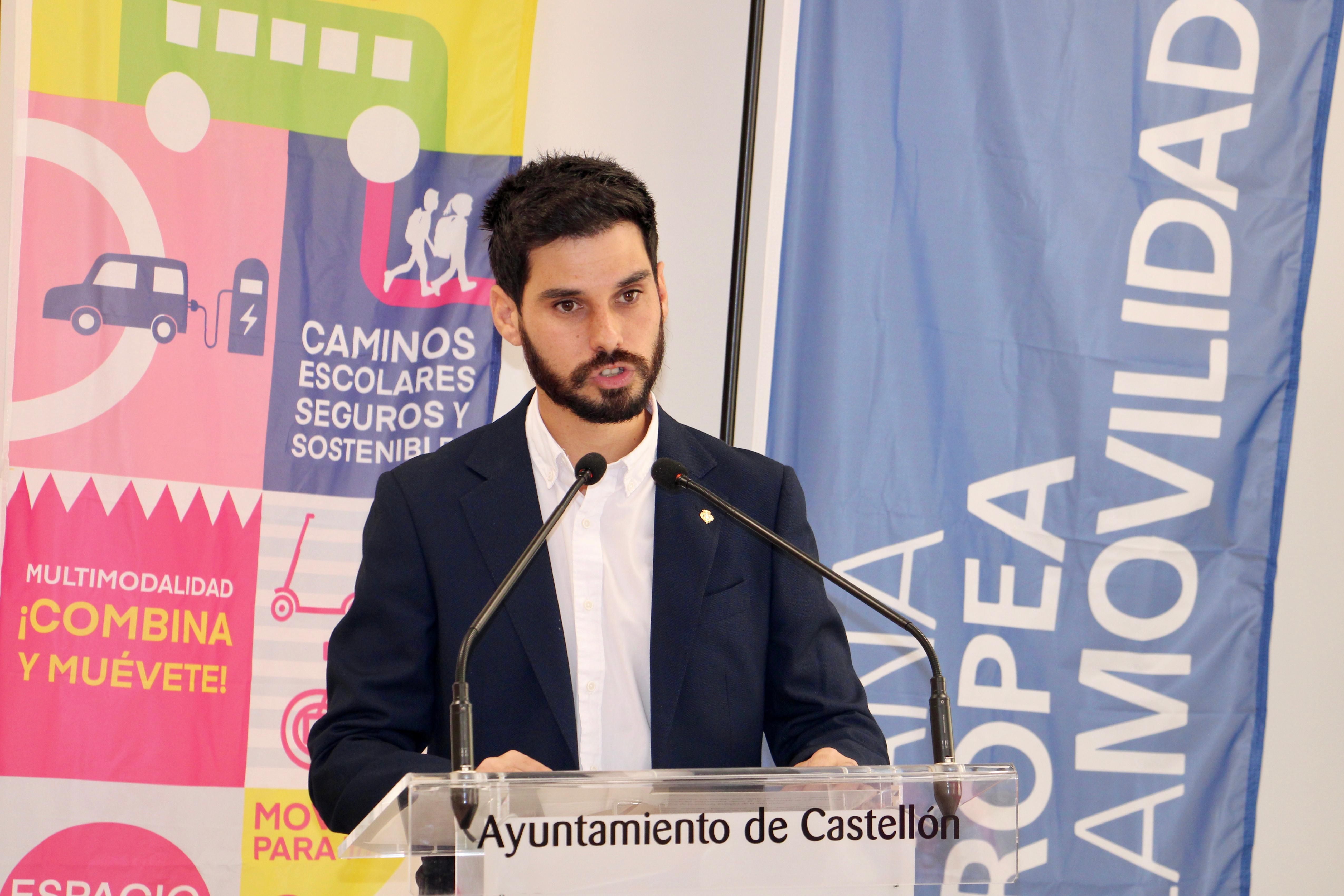 Castellón presenta las actividades de la Semana Europea de la Movilidad que se desarrollará del 16 al 22 de septiembre