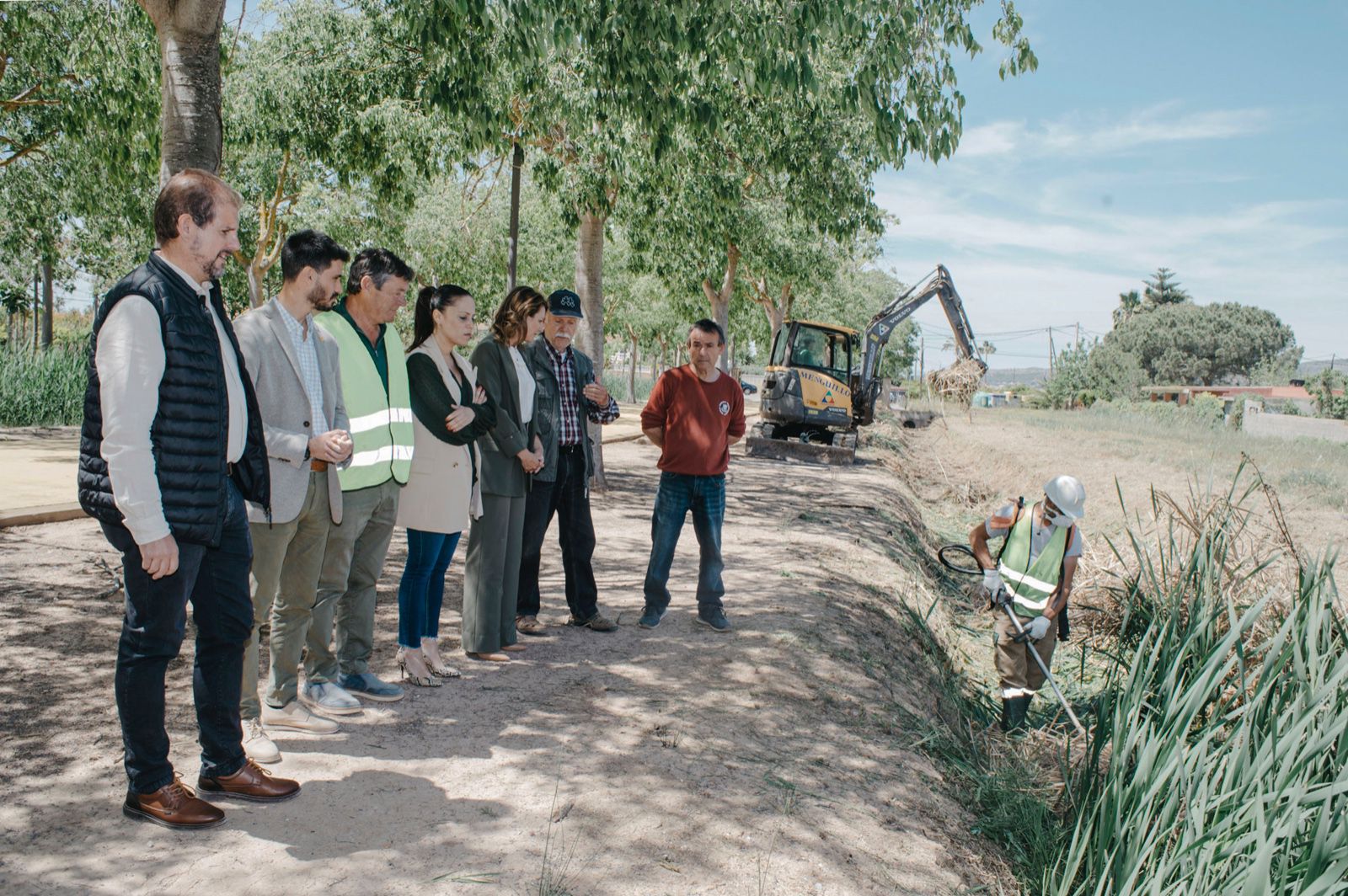 El gobierno municipal suma ya 35 actuaciones en materia de limpieza de acequias de la Marjalería