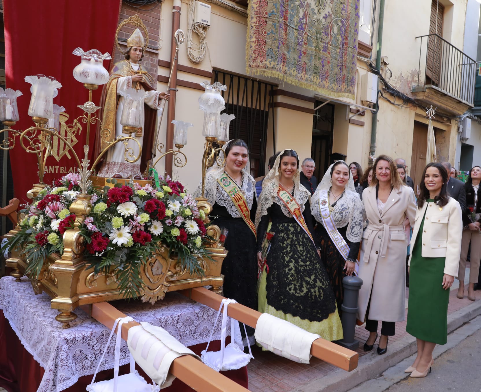 L'alcaldessa de Castelló reivindica “l'orgull de Castelló per les seues tradicions i les ‘festes de carrer’”, en el dia gran de les celebracions per Sant Blai