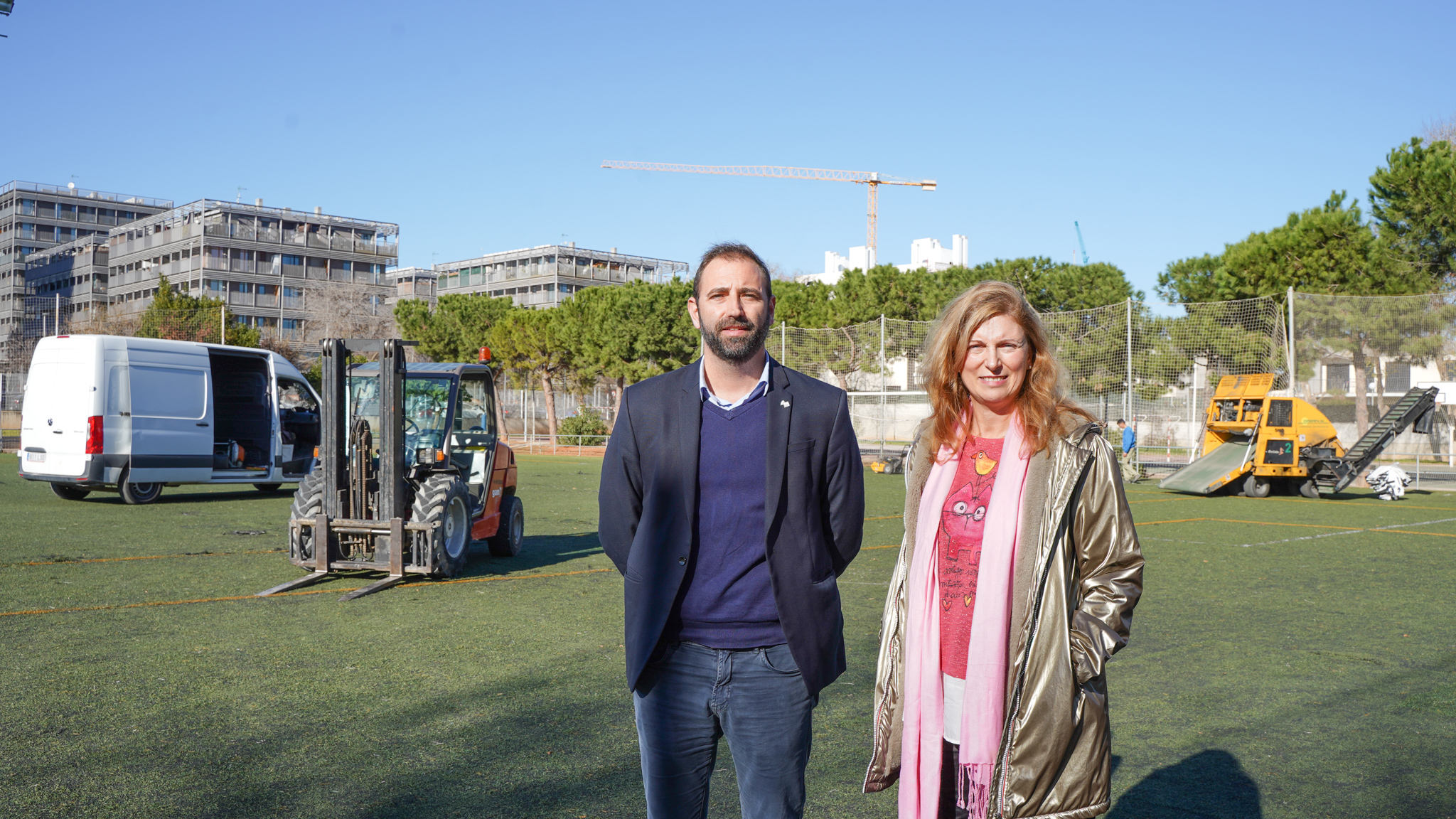 Castelló inicia las obras del cambio de césped de Gran Vía con una inversión de 480.000 euros