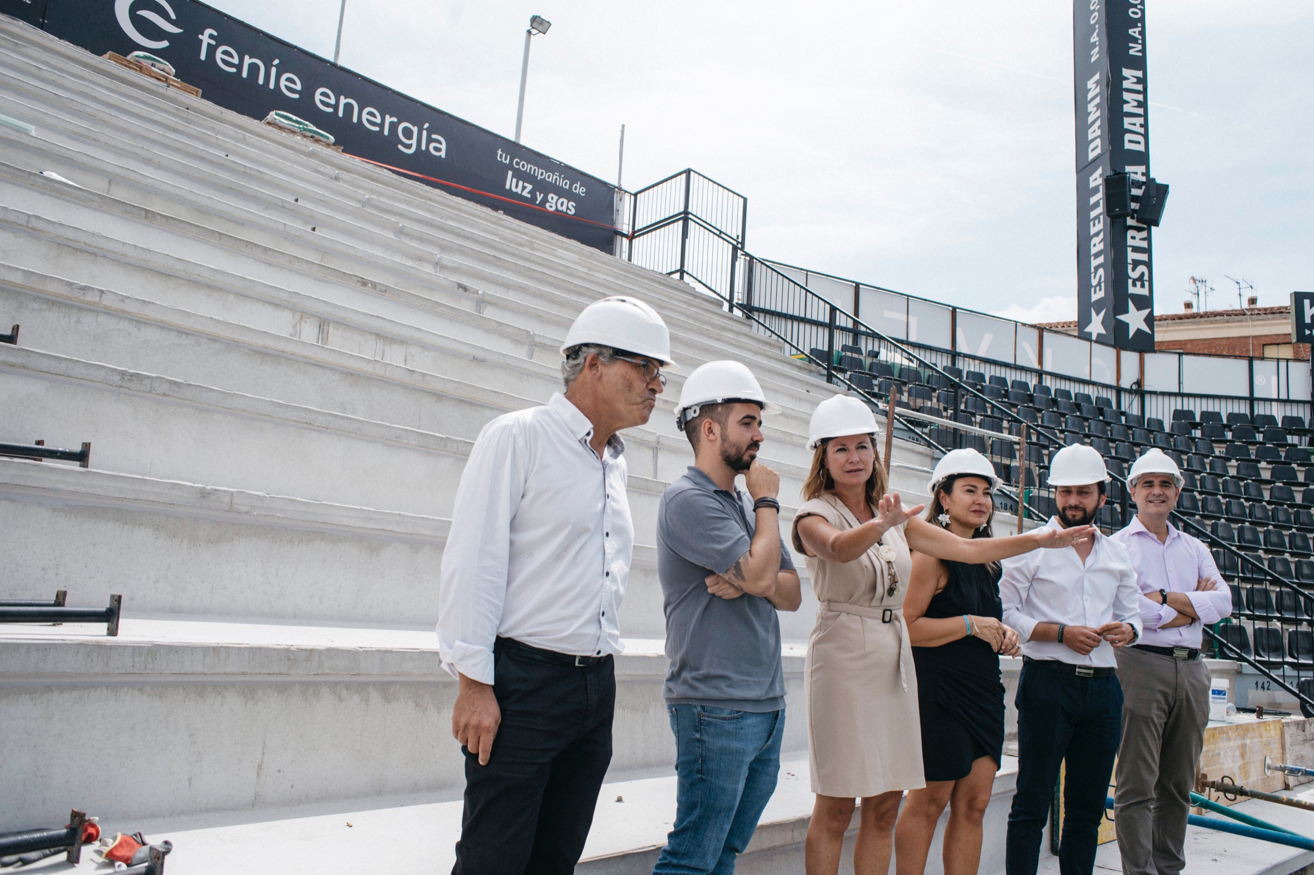 Begoña Carrasco: “Cumplimos con la afición del CD Castellón para que disfrute de unas instalaciones a la altura de la Liga”