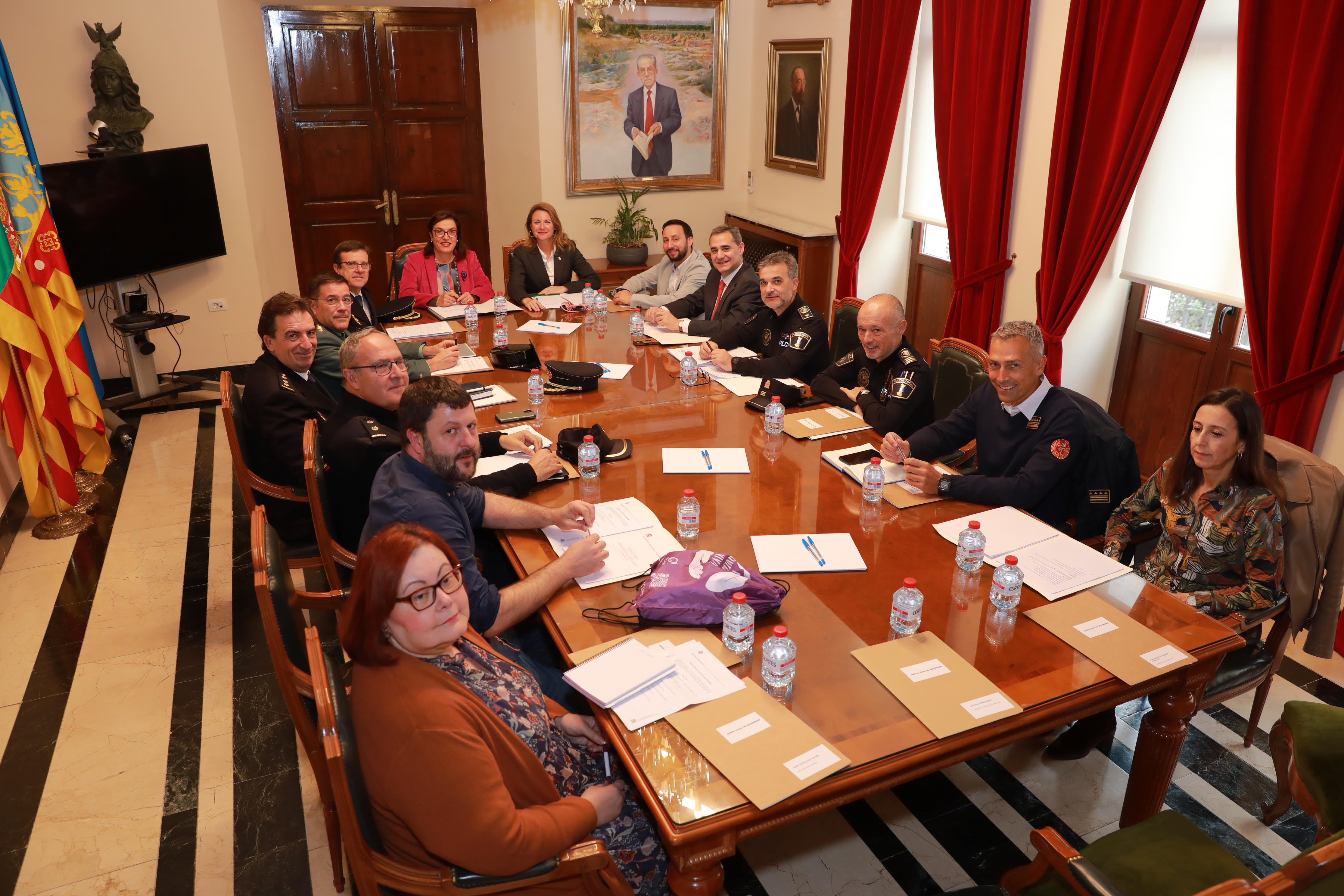 Castellón celebra la Junta Local de Seguridad para coordinar el dispositivo del “Bresh Festival”, que se celebra por primera vez en la capital